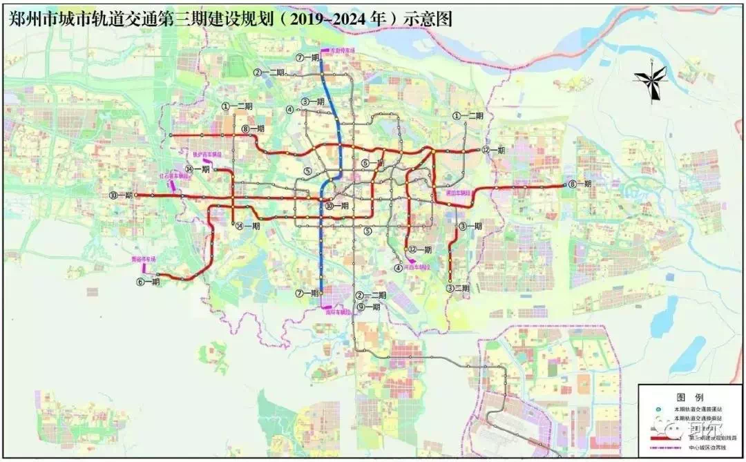 科技重塑城市脉络，郑州地铁线路图最新，畅享智慧出行体验